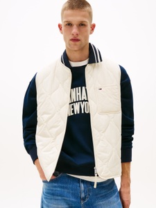 Tommy Jeans Steppweste »TJM QUILTED VEST EXT«, Mit Rundhalsausschnitt