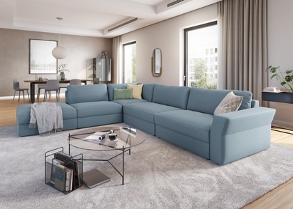 sit&more Ecksofa, mit Sitztiefenverstellung