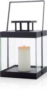 Blomus, BLOMUS Laterne »Laterne -FINCA- klein - black«, BLOMUS Kerzenlaterne »Laterne -FINCA- klein - black«