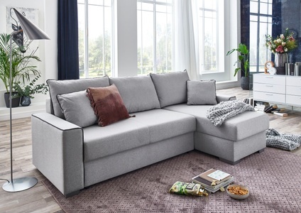 ATLANTIC HOME COLLECTION, ATLANTIC home collection Ecksofa »JORDAN«, 