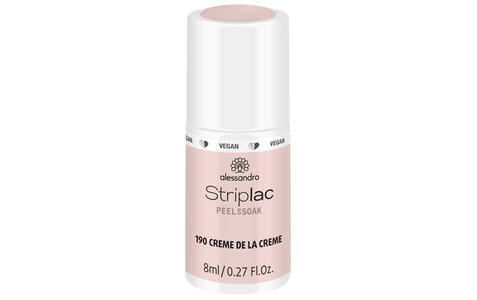 Alessandro, Striplac Peel or Soak - 190 Creme de la Creme, Alessandro Striplac Alessandro Striplac Peel or Soak uv_nagellack 8.0 ml