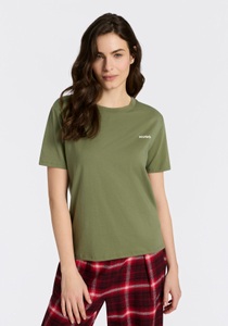HUGO Underwear T-Shirt mit rundem Ausschnitt, regular fit, toniges Markenlogo