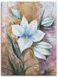 Artland, Artland Wandbild »Es ist ein Geschenk«, Artland Wandbild »Es ist ein Geschenk«, Blumen, (1 St.), als Leinwandbild, Wandaufkleber oder Poster in versch. Grössen