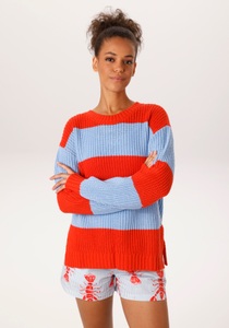 Aniston CASUAL Strickpullover im Colorblocking mit breiten Streifen