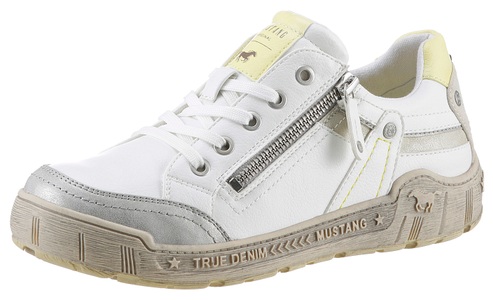 MUSTANG SHOES, Mustang Shoes Sneaker, mit Kontrastbesätzen, Weite G, 