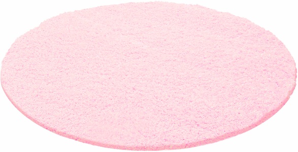 HOME AFFAIRE, Home affaire Hochflor-Teppich »Viva Teppich rund«, rund, 45 mm Höhe, Uni Farben, einfarbig, rund, besonders weich und kuschelig, idealer Teppich für Wohnzimmer & Schlafzimmer, Home affaire Teppich »Viva Teppich rund«, rund, 45 mm Höhe, Uni-Farben, einfarbig, besonders weich und kuschelig