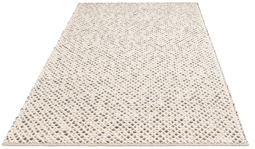 MY HOME, my home Teppich »Zarina«, rechteckig, 6 mm Höhe, Strickoptik, Wohnzimmer, 