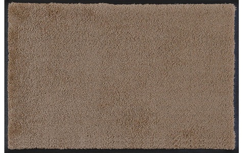 wash & dry, Fussmatte, wash+dry by Kleen-Tex Fussmatte »Beige«, quadratisch, - mm Höhe