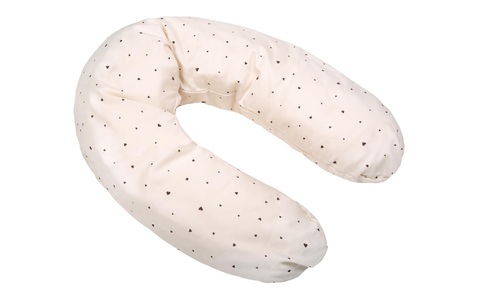 undefined, Stillkissen »ZEWI bebe-jou«, Zewi Bébé-Jou - Still- und Lagerungskissen classic Hearts, Beige
