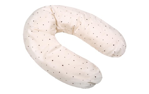 undefined, Stillkissen »ZEWI bebe-jou«, Zewi Bébé-Jou - Still- und Lagerungskissen classic Hearts, Beige