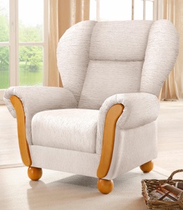 HOME AFFAIRE, Home affaire Sessel »Milano«, Hochlehner, Home affaire Sessel »Milano, Ohrensessel«, Hochlehnsessel