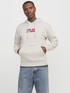 Jack & Jones Kapuzensweatshirt »JJECORP GRAPHIC SWEAT HOOD NOOS«, mit Logo Print