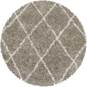 Ayyildiz Teppiche Hochflor-Teppich »ALVOR 3401«, rund, 50 mm Höhe
