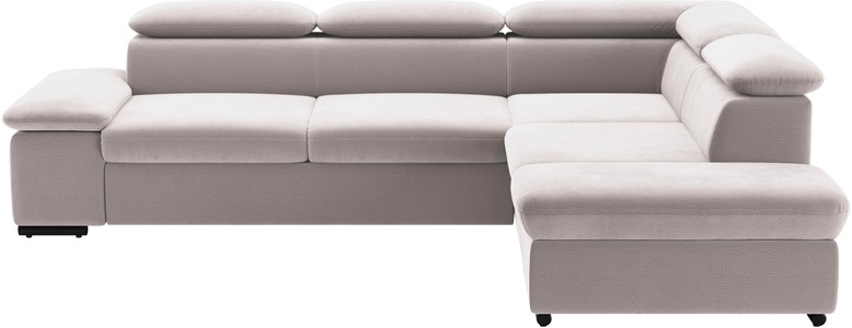 sit&more Ecksofa »Alcudia L-Form«, wahlweise mit Bettfunktion