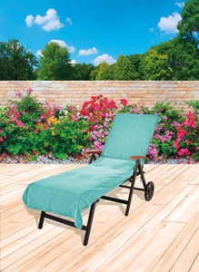 Kinzler, KiNZLER Strandtuch »Frottier-Liegenbezug«, (1 St.), Uni Farben, hohe Saugfähigkeit, angenehm weich und flauschig, KiNZLER Strandtuch »Frottier-Liegenbezug, 100% Baumwolle«, (1 St., Strandtuch 78 x 200 cm), Liegen-Handtuch, Uni Farben, weich & flauschig, auch als 2er Set