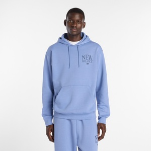 New Balance Kapuzensweatshirt, mit Kapuze, mit Kordelzug, mit Kängurutasche, mit Print-Applikation