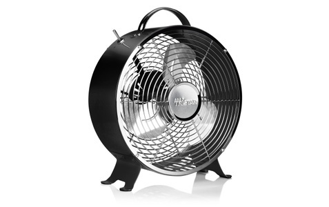 Tristar, Tristar Ve-5966 - Ventilator (Schwarz), Vintage-Tischventilator VE5966 schwarz