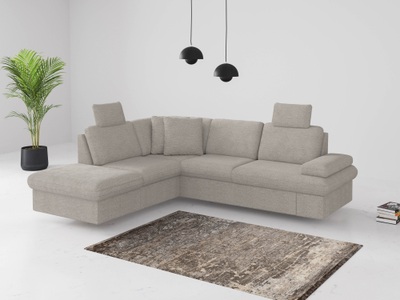 sit&more Ecksofa »Moreno«, mit Armteilverstellung,wahlweise mit Bettfunktion