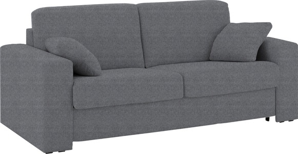HOME AFFAIRE, Home affaire Schlafsofa »Roma«, Dauerschlaffunktion, mit Unterfederung, Lattenrost und echter Matratze. Zum Ausfalten in hoher Qualität, in 2 Breiten, Home affaire Schlafsofa »Roma Matratzenhöhe 14 cm«, Dauerschlaffunktion, mit Unterfederung, Lattenrost, Matratze