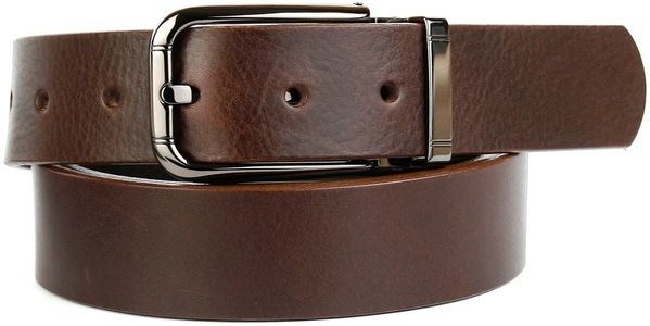 ANTHONI CROWN, Anthoni Crown Vollledergürtel leicht genarbt, 