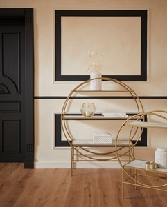 Guido Maria Kretschmer Home&Living, Guido Maria Kretschmer Home&Living Standregal »Shinely«, Gestell aus Metall, Ablageflächen aus Glas, Guido Maria Kretschmer Home&Living Standregal »Shinely«, Gestell aus Metall, Ablageflächen aus Glas