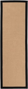carpetfine, carpetfine Läufer »Sisal«, rechteckig, 5 mm Höhe, carpetfine Läufer »Sisal«, rechteckig, 5 mm Höhe, mit farbiger Bordüre, Anti Rutsch Rückseite