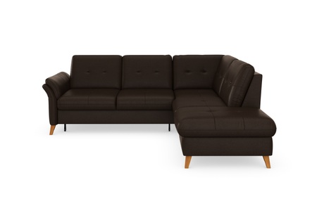 sit&more Ecksofa »Göteborg«, inklusive Sitztiefenverstellung und Federkern, wahlweise mit Bettfunktion und Bettkasten