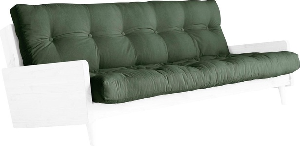 Karup Design, Karup Design Schlafsofa INDIE Gestell und Stofffarbe auswählbar, 