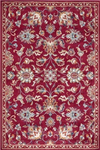 Hanse Home, HANSE Home Teppich »Orient Teppich Caracci«, rechteckig, strapazierfähig, robust, pflegeleicht, geeignet für Fussbodenheizung, HANSE Home Teppich »Caracci«, rechteckig, 8 mm Höhe, Läufer, Orientalisch, Kurzflor, Wohnzimmer, Schlafzimmer, Esszimmer