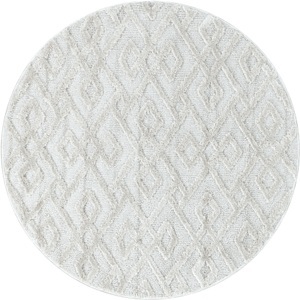 Ayyildiz Teppiche, Ayyildiz Teppiche Teppich »PISA 4708«, rund, 20 mm Höhe, Ayyildiz Teppiche Teppich »PISA 4708«, rund, 20 mm Höhe