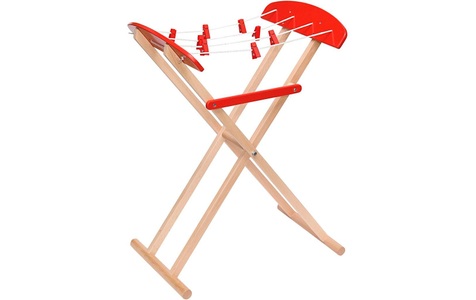 Viga, Viga Spiel-Haushaltsgerät Spielwäscheständer, Viga® Holzspielzeug Kinder-Haushaltsset »Spielwäscheständer«