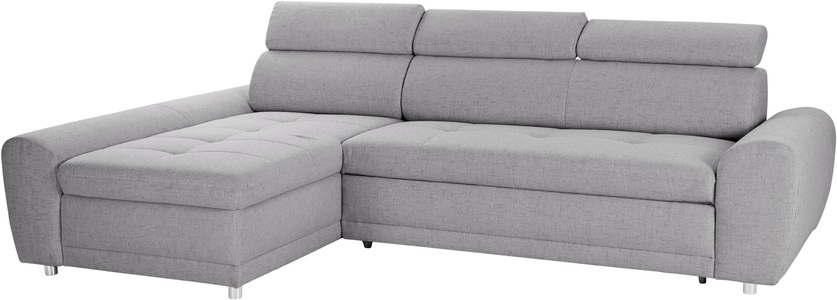 SIT&MORE, sit&more Ecksofa, sit&more Ecksofa »Riva L-Form«, inklusive Kopteilverstellung, wahlweise mit Bettfunktion