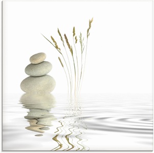 Artland Glasbild »Zen Friede«