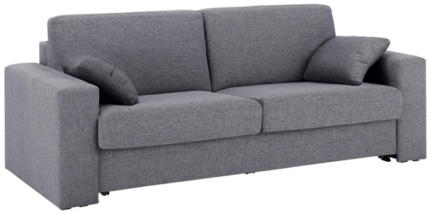 HOME AFFAIRE, Home affaire Schlafsofa »Roma«, Dauerschlaffunktion, mit Unterfederung, Lattenrost und echter Matratze. Zum Ausfalten in hoher Qualität, in 2 Breiten, Home affaire Schlafsofa »Roma Matratzenhöhe 14 cm«, Dauerschlaffunktion, mit Unterfederung, Lattenrost, Matratze
