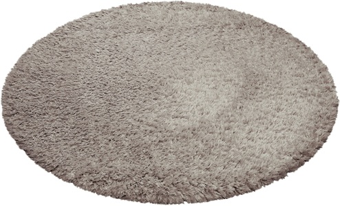 Esprit Hochflor-Teppich »YOGI«, rund, 50 mm Höhe