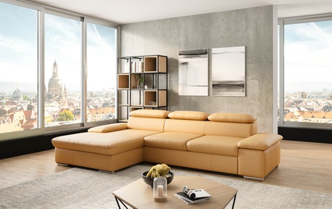 SIT&MORE, sit&more Ecksofa »Valantine L-Form«, inkl. Kopf- und Armteilverstellung, wahlweise mit Bettfunktion, sit&more Ecksofa »Valantine L-Form, B: 286 cm« mit Arm- & Kopfteilverstellung, optional mit Bettfunktion