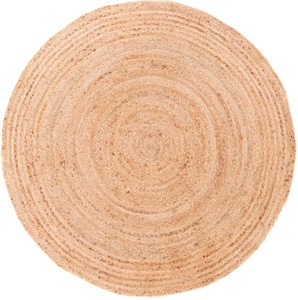 MorgenLand, morgenland Teppich »Sisalteppich Teppich Indigo«, rund, 7 mm Höhe, Wohnzimmer, morgenland Sisalteppich »Indigo«, rund, 7 mm Höhe, Wohnzimmer, beidseitig verwendbar