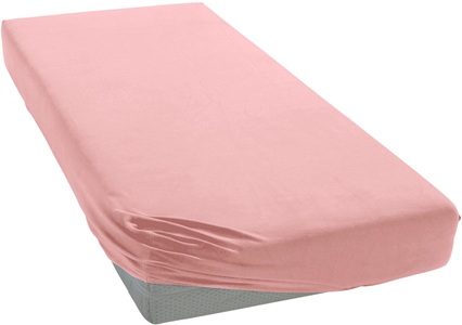 Janine, Elastik-Jersey-Spannbetttuch Janine rosé Größe: 017, Janine Spannbettlaken »ELASTIC 5002«, für Matratzen bis 35 cm Höhe, 95% Baumwolle, hochwertig, langlebig