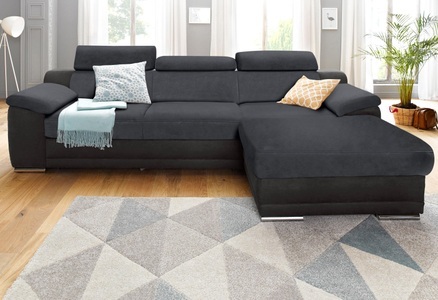 RAUM.ID, RAUM.ID Ecksofa, sit&more Ecksofa »Xenia L-Form« wahlweise mit Bettfunktion