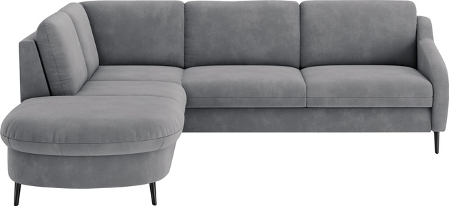 sit&more Ecksofa »Soul L-Form«, wahlweise mit Bettfunktion und Bettkasten oder Schubkasten