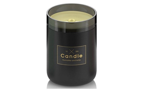 Linuo, Linuo Ultraschall-Luftbefeuchter Candle, Linuo Ultraschall-Luftbefeuchter Candle GO-204-S Schwarz