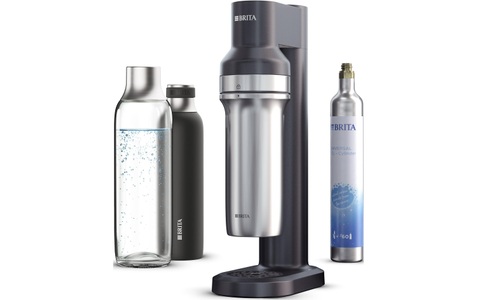 Brita, BRITA sodaTRIO - Wassersprudler (Schwarz), 