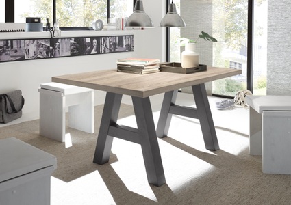 undefined, Esstisch, Mäusbacher Esstisch »Mister TOPSELLER!«, (OTTOs Choice), Gestell in A-Form