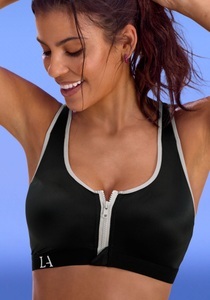 LASCANA ACTIVE Sport-BH mit Reissverschluss