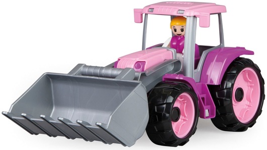LENA, Lena® Spielzeug-Traktor »TRUXX, rosa«, inklusive Spielfigur, Made in Europe, Lena® Spielzeug-Traktor »TRUXX, rosa«, inklusive Spielfigur, Made in Europe