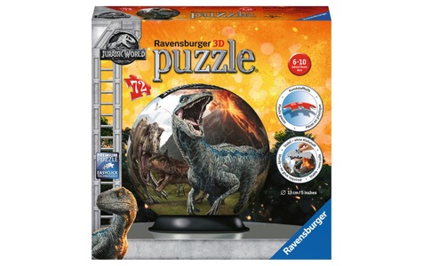 Ravensburger, Ravensburger 3D Puzzle Jurassic, 3D Puzzle Ravensburger Puzzle-Ball Jurassic World 72 Teile