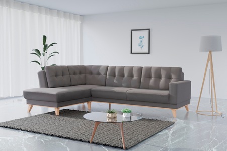 SIT&MORE, sit&more Ecksofa, wahlweise mit Kippfunktion und Bettkasten, sit&more Ecksofa »Lavida L-Form«, wahlweise mit Kippfunktion und Bettkasten