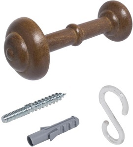 LIEDECO, Raffhalter Liedeco, passend für Gardinen, Liedeco Raffhalter, (1 St.), Schalhalter 12 cm