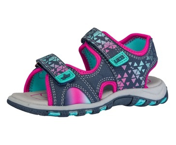 Lico, Lico Sandale »Nimble V«, mit doppeltem Klettverschluss, 
