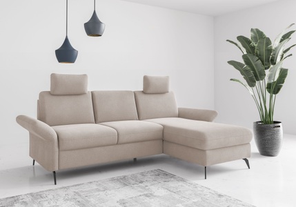 Home affaire Ecksofa »Rochelle«, wahlweise mit Bettfunktion, Bettkasten und Armteilverstellung